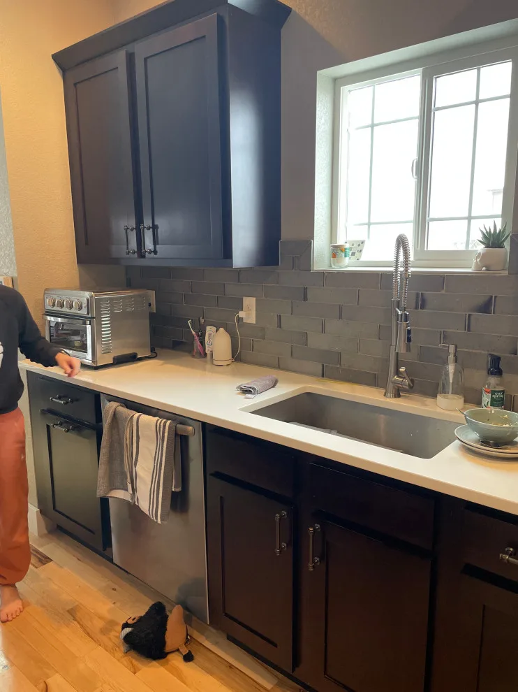 Transitioning from Black to Sage by Illuminate Cabinet Painting LLC - Photo 2