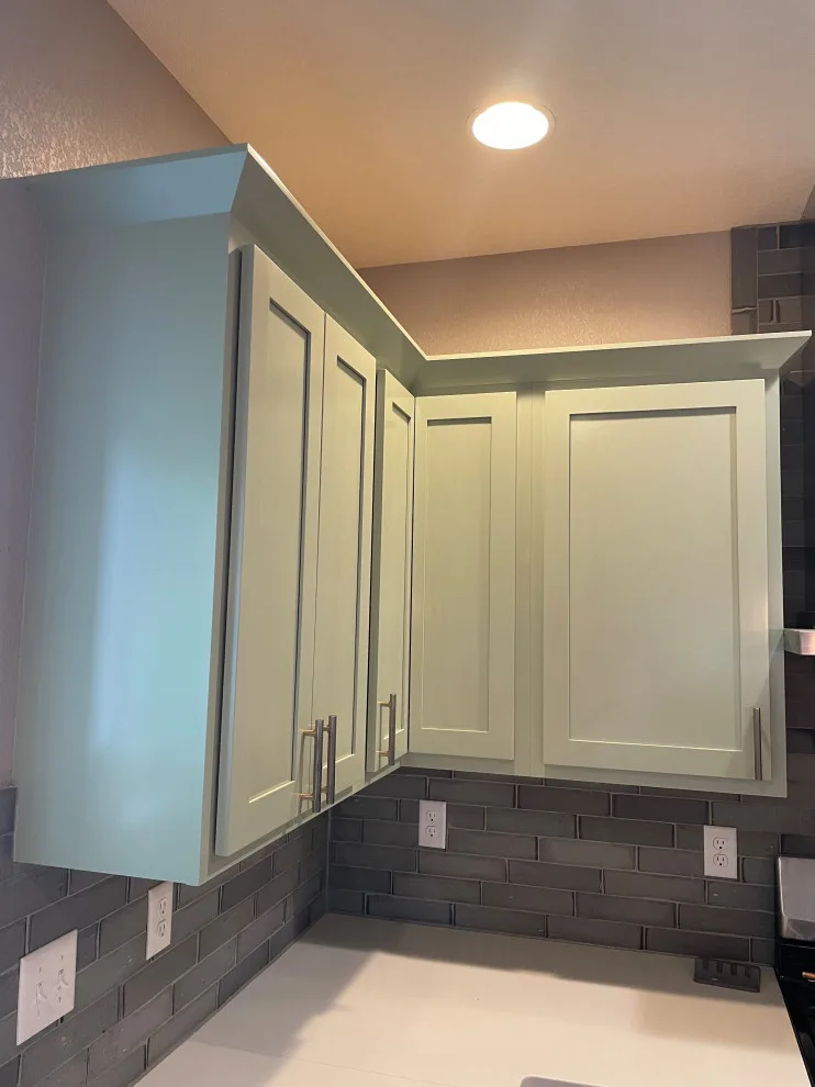 Transitioning from Black to Sage by Illuminate Cabinet Painting LLC - Photo 9