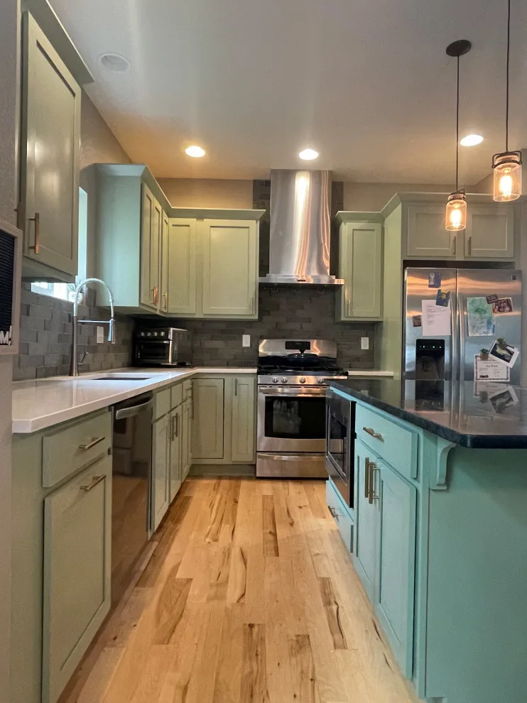 Transitioning from Black to Sage by Illuminate Cabinet Painting LLC - Photo 7