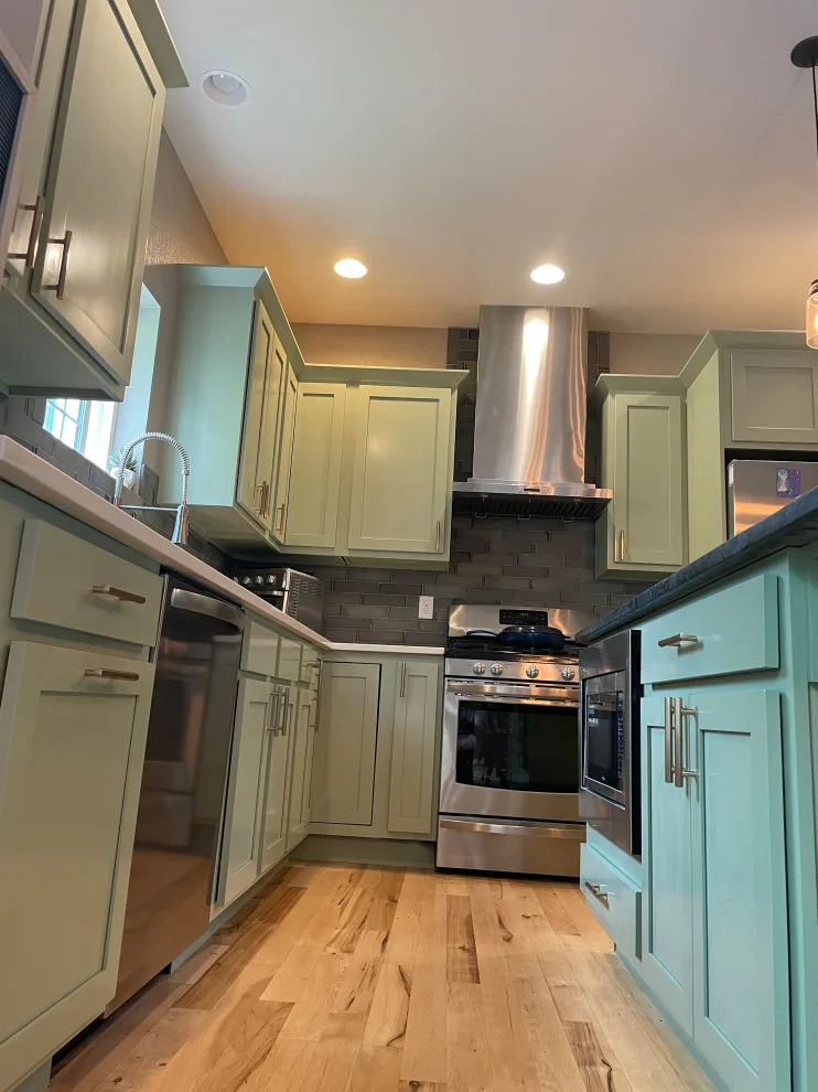 Transitioning from Black to Sage by Illuminate Cabinet Painting LLC - Photo 10