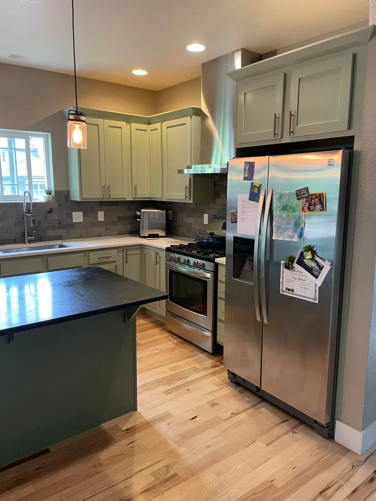 Transitioning from Black to Sage by Illuminate Cabinet Painting LLC - Photo 5