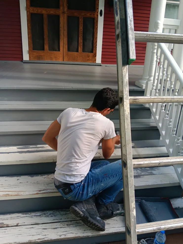 Complete Exterior Repainting – Siding, Doors, and Trim by Falcon Master Painting LLC - Photo 8