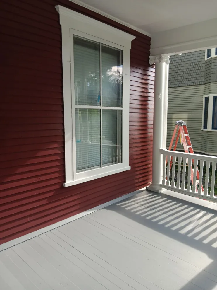 Complete Exterior Repainting – Siding, Doors, and Trim by Falcon Master Painting LLC - Photo 9