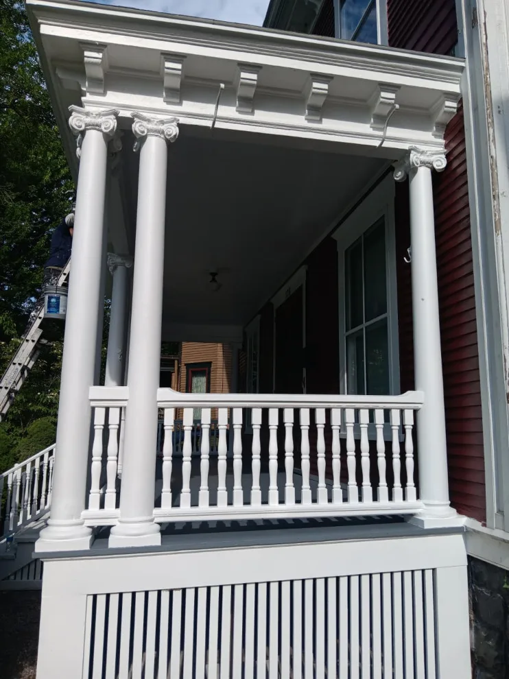Complete Exterior Repainting – Siding, Doors, and Trim by Falcon Master Painting LLC - Photo 11