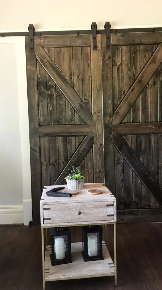 Staining Barn Doors at Green Hills by Quality Painting Solutions - Photo 4