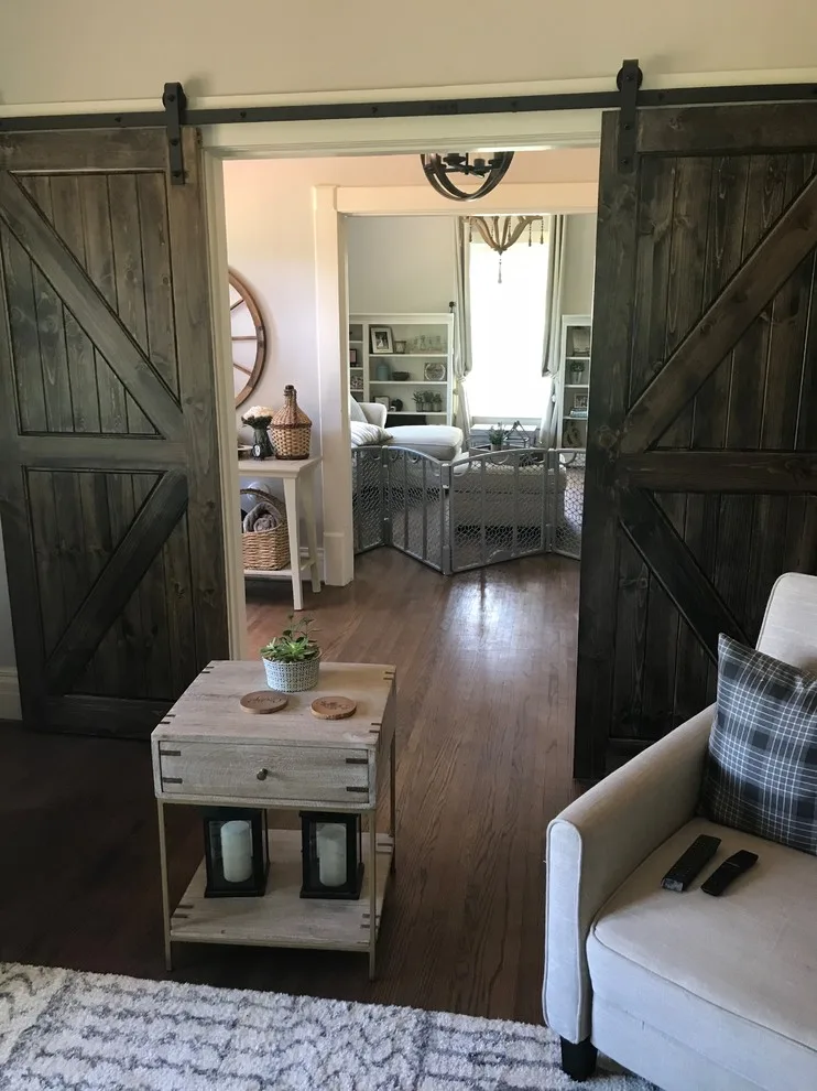 Staining Barn Doors at Green Hills by Quality Painting Solutions - Photo 3