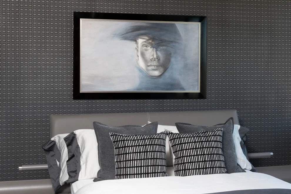 GUEST ROOM - transitioning from GOLD to GREY by Paint The Town Red - Color Consulting - Photo 5