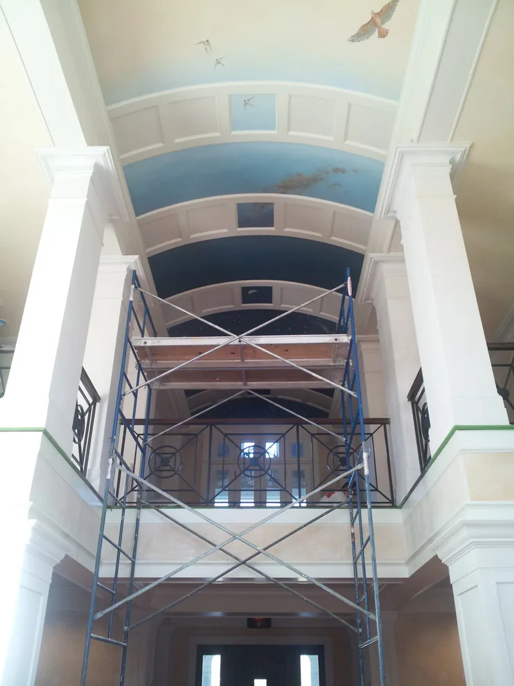 Contemporary High Gloss Entrance Makeover by Chamberland Professional Painting - Photo 7