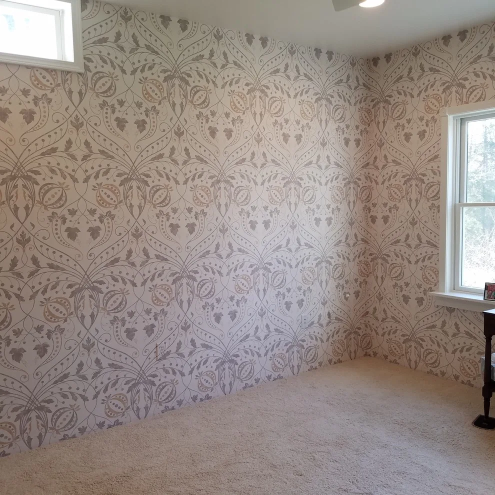 Carleton V Chateau Wallpaper Installation by Abode Couture LLC - Photo 2