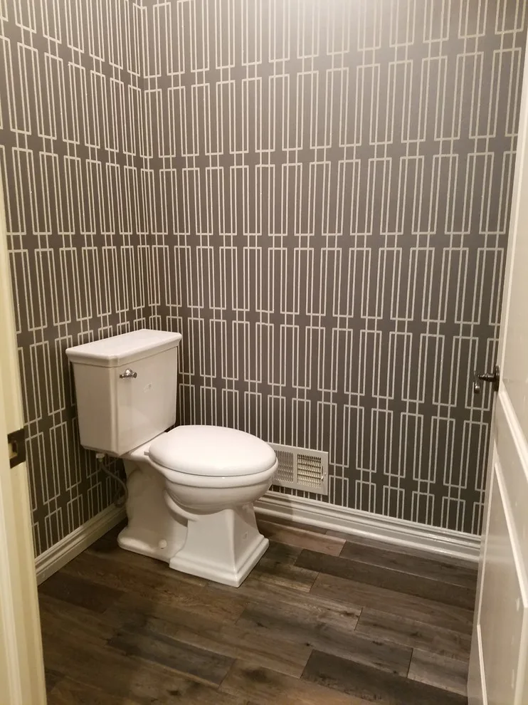 Glitter Sand Powder Room Installation by Abode Couture LLC - Photo 4