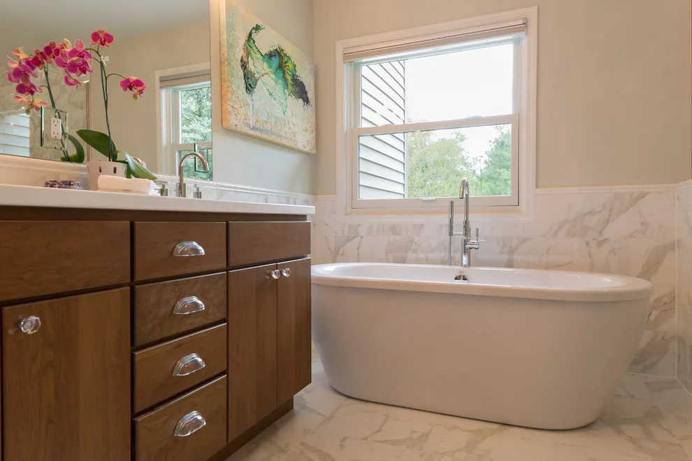 Master Bathroom at Waterways Drive by Alpha Design + Build - Photo 8