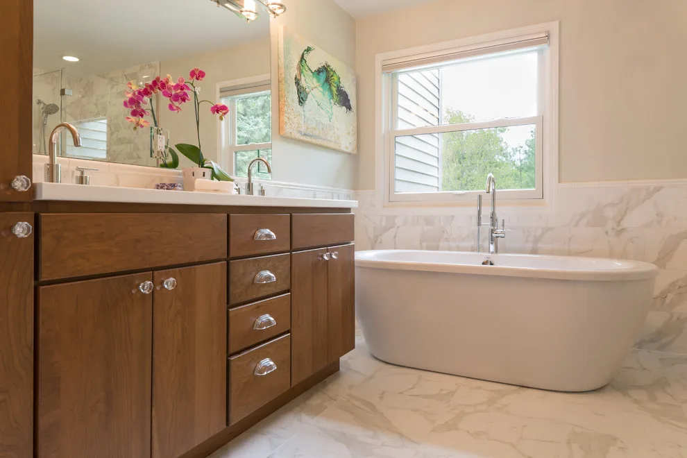 Master Bathroom at Waterways Drive by Alpha Design + Build - Photo 3