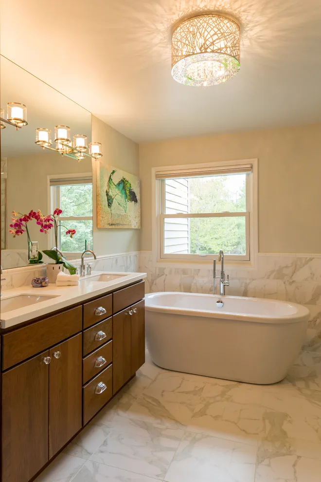 Master Bathroom at Waterways Drive by Alpha Design + Build - Photo 7