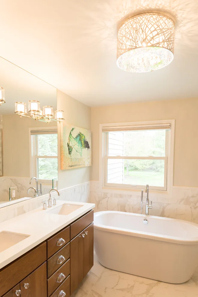 Master Bathroom at Waterways Drive by Alpha Design + Build - Photo 9
