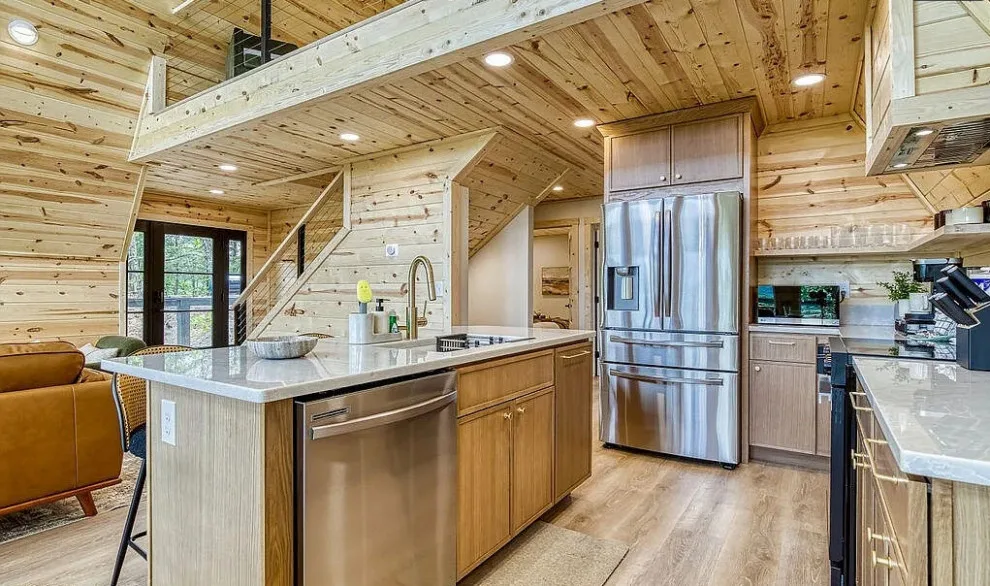 Wears Valley Contemporary A-Frame by Buildersmith Inc. - Photo 3
