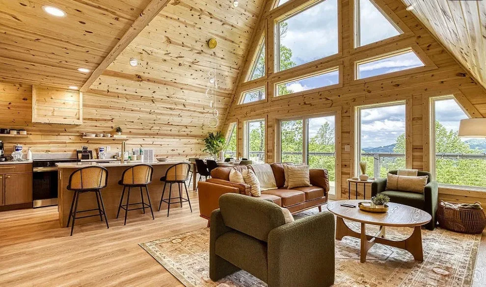 Wears Valley Contemporary A-Frame by Buildersmith Inc. - Photo 11