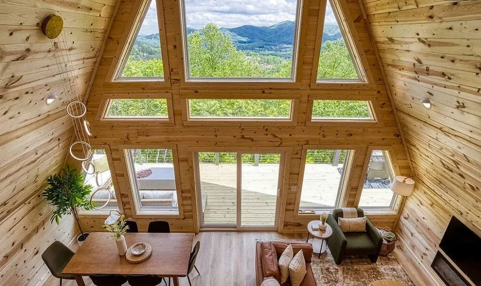 Wears Valley Contemporary A-Frame by Buildersmith Inc. - Photo 10