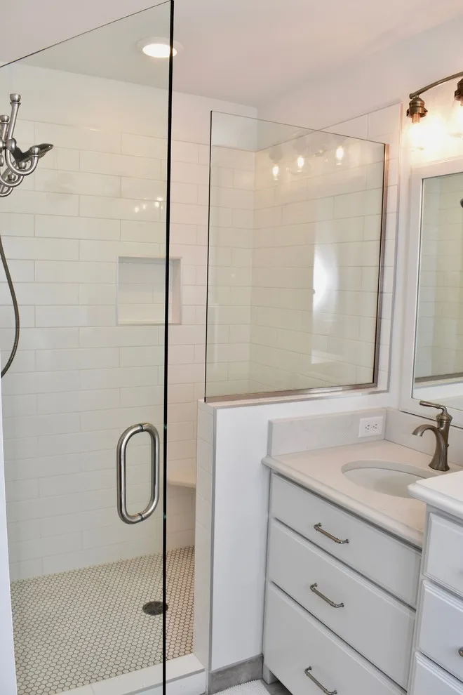 Light-Colored Restroom by EdgeWork Design Build - Photo 7