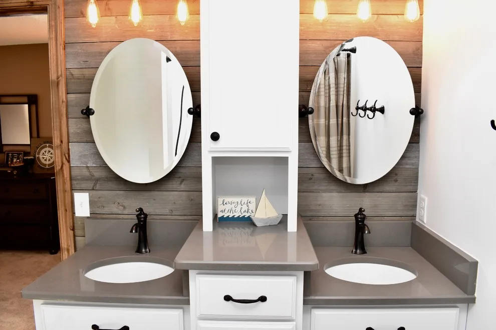 Light-Colored Restroom by EdgeWork Design Build - Photo 12