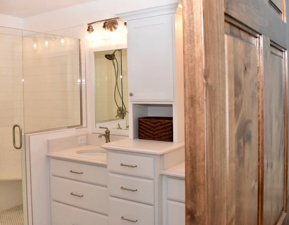 Light-Colored Restroom by EdgeWork Design Build - Photo 6