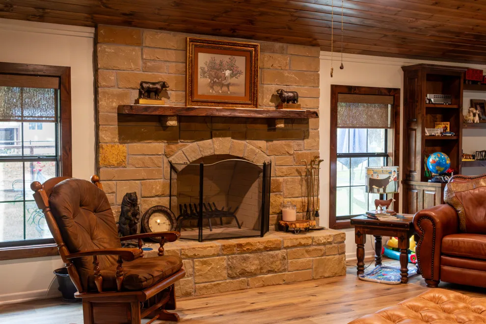 Western-Inspired Family Room Refresh by Julianne's Design & Build - Photo 13