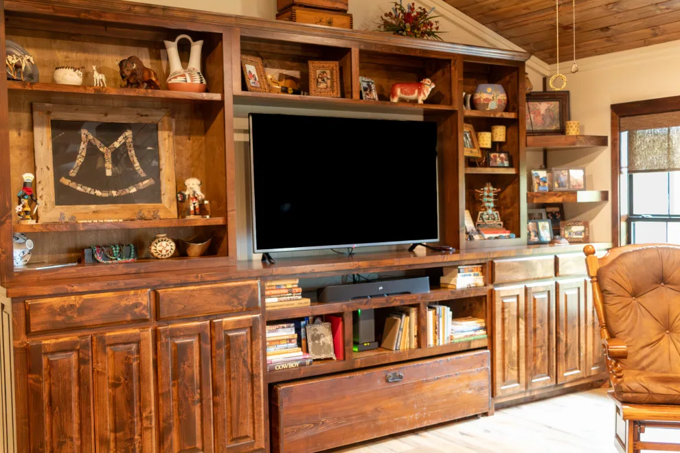 Western-Inspired Family Room Refresh by Julianne's Design & Build - Photo 11