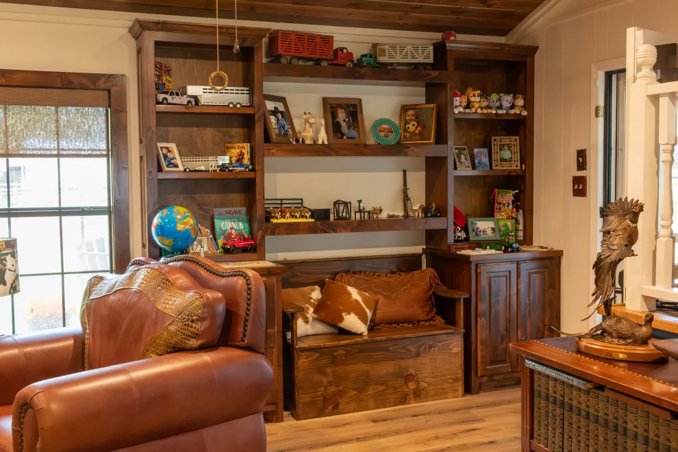 Western-Inspired Family Room Refresh by Julianne's Design & Build - Photo 10