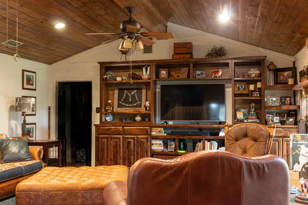 Western-Inspired Family Room Refresh by Julianne's Design & Build - Photo 3