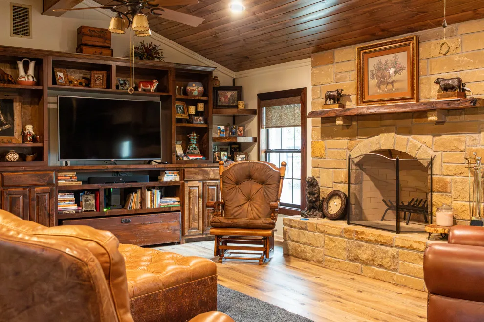 Western-Inspired Family Room Refresh by Julianne's Design & Build - Photo 6