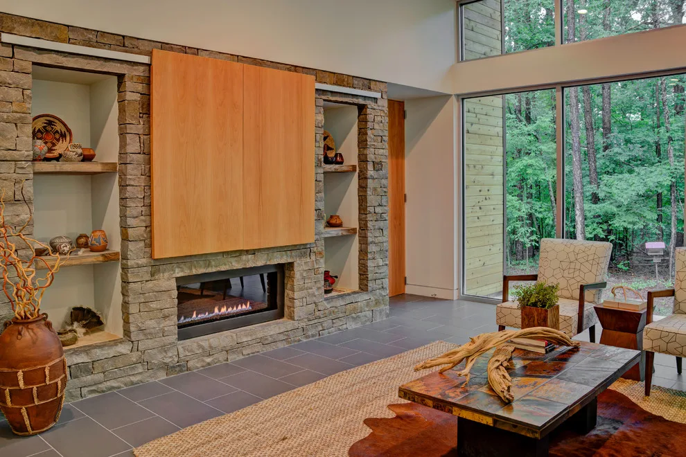 Contemporary Woodland by M & R Sarver Construction - Photo 10