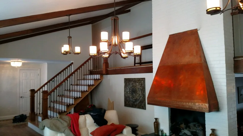 Forged Iron Stair Railing by Johnston Remodeling - Photo 3