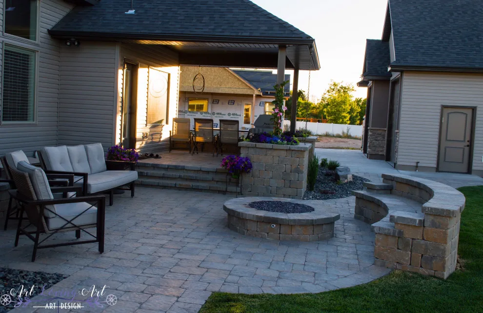 Idaho Falls Outdoor Kitchen and Patio by Norlen Landscaping, LLC - Photo 9