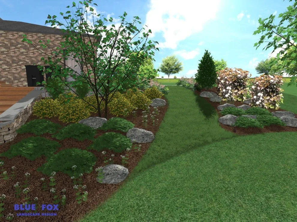 3D Designs — Transformation Showcase by Blue Fox Landscape Design Inc - Photo 34
