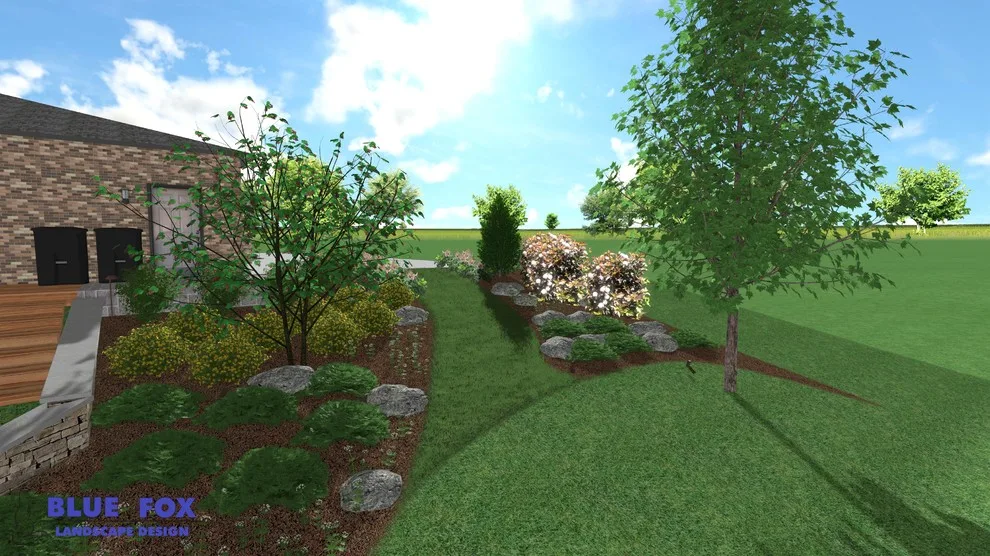 3D Designs — Transformation Showcase by Blue Fox Landscape Design Inc - Photo 6