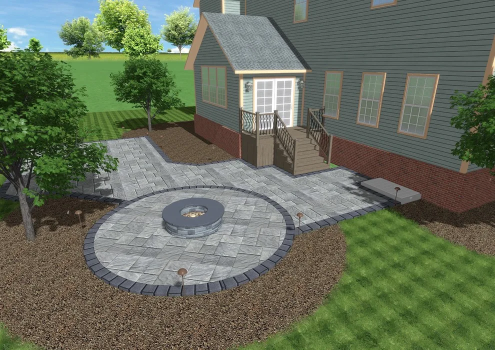 3D Designs — Transformation Showcase by Blue Fox Landscape Design Inc - Photo 13