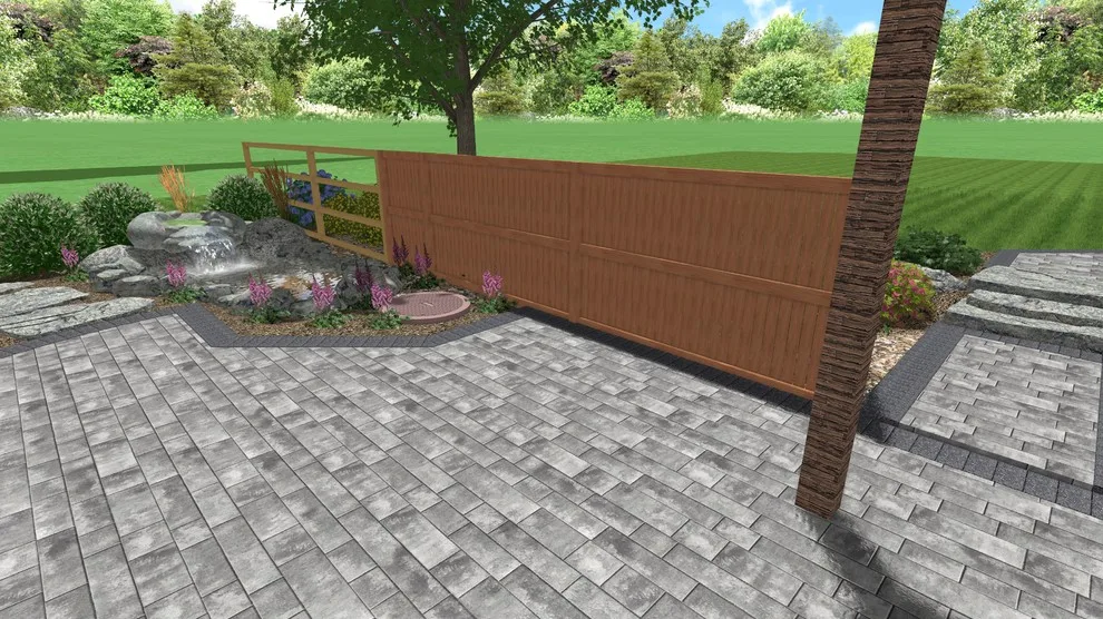 3D Designs — Transformation Showcase by Blue Fox Landscape Design Inc - Photo 5