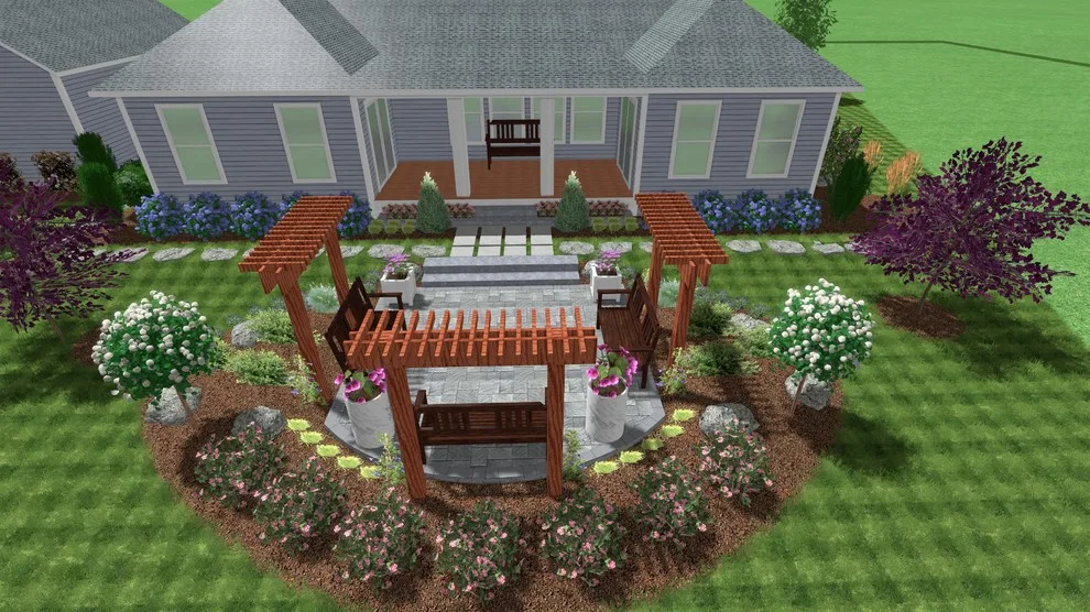 3D Designs — Transformation Showcase by Blue Fox Landscape Design Inc - Photo 8