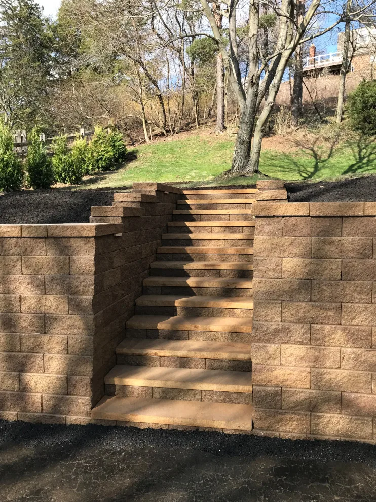 Stunning Retaining Walls and Steps by Schellhaas Landscape Construction - Photo 2