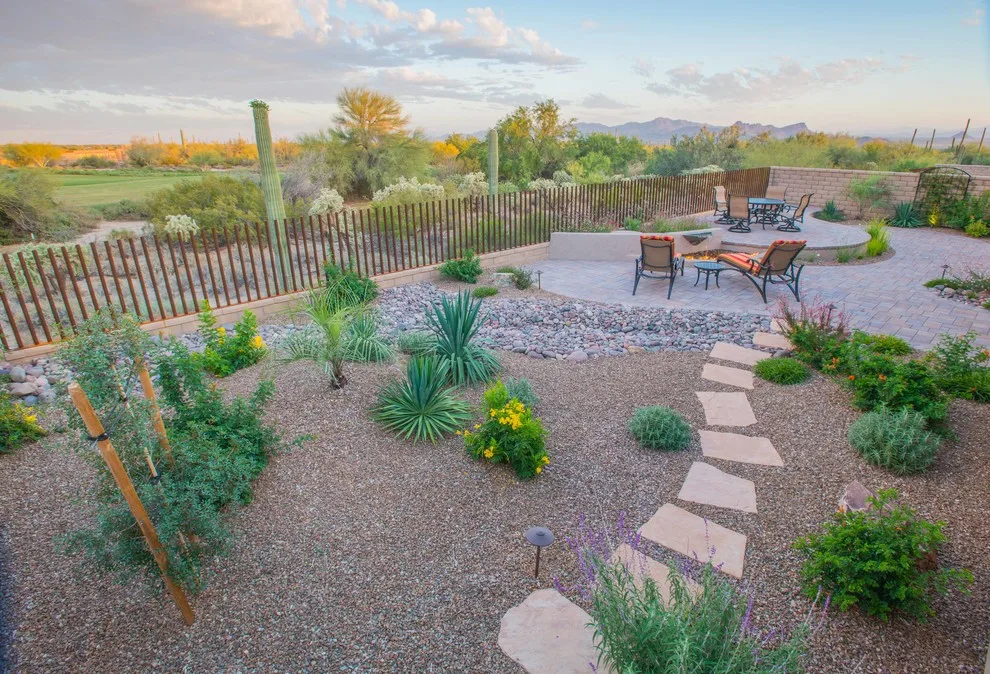 Tucson's Curved Desert by Santa Rita Landscaping, Inc. - Photo 13