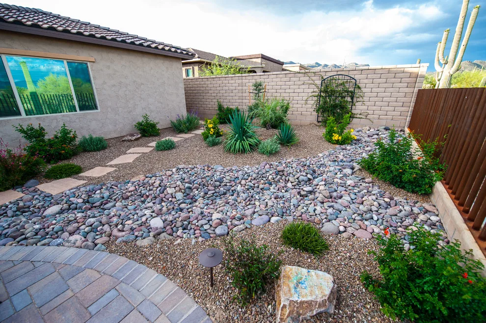 Tucson's Curved Desert by Santa Rita Landscaping, Inc. - Photo 15