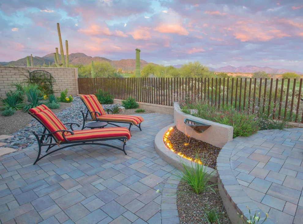 Tucson's Curved Desert by Santa Rita Landscaping, Inc. - Photo 8