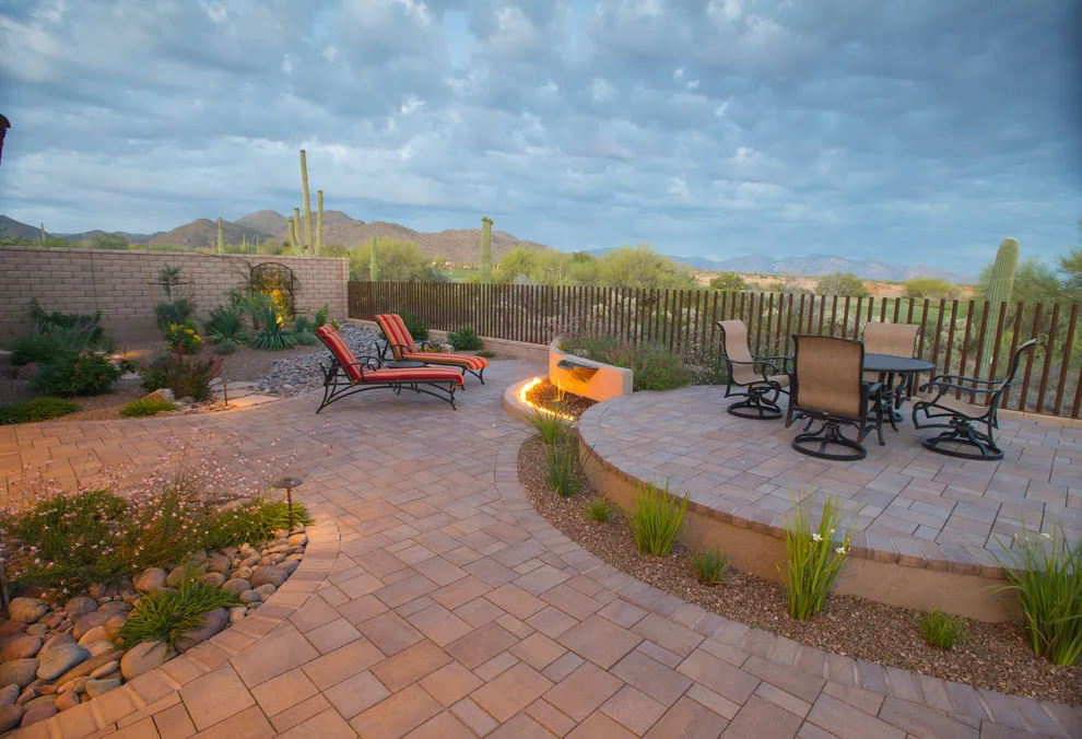 Tucson's Curved Desert by Santa Rita Landscaping, Inc. - Photo 21