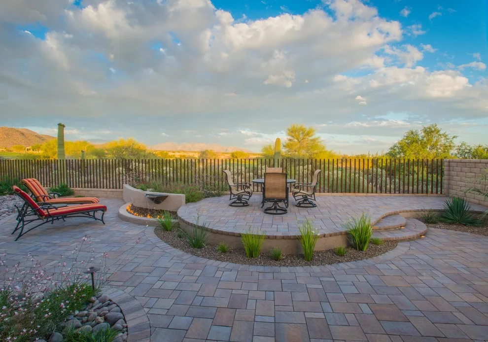 Tucson's Curved Desert by Santa Rita Landscaping, Inc. - Photo 9