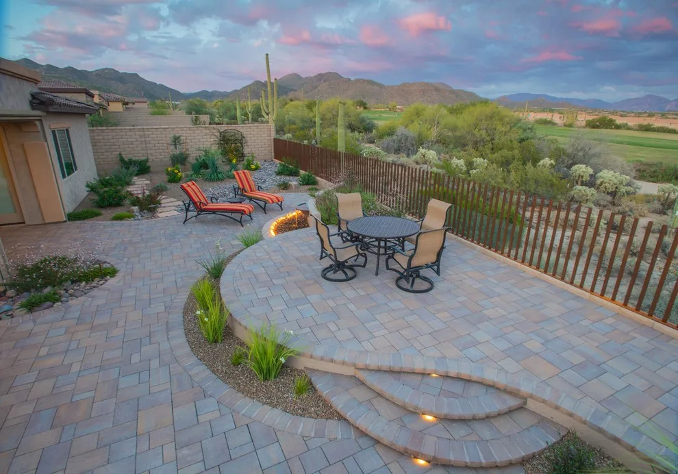 Tucson's Curved Desert by Santa Rita Landscaping, Inc. - Photo 11