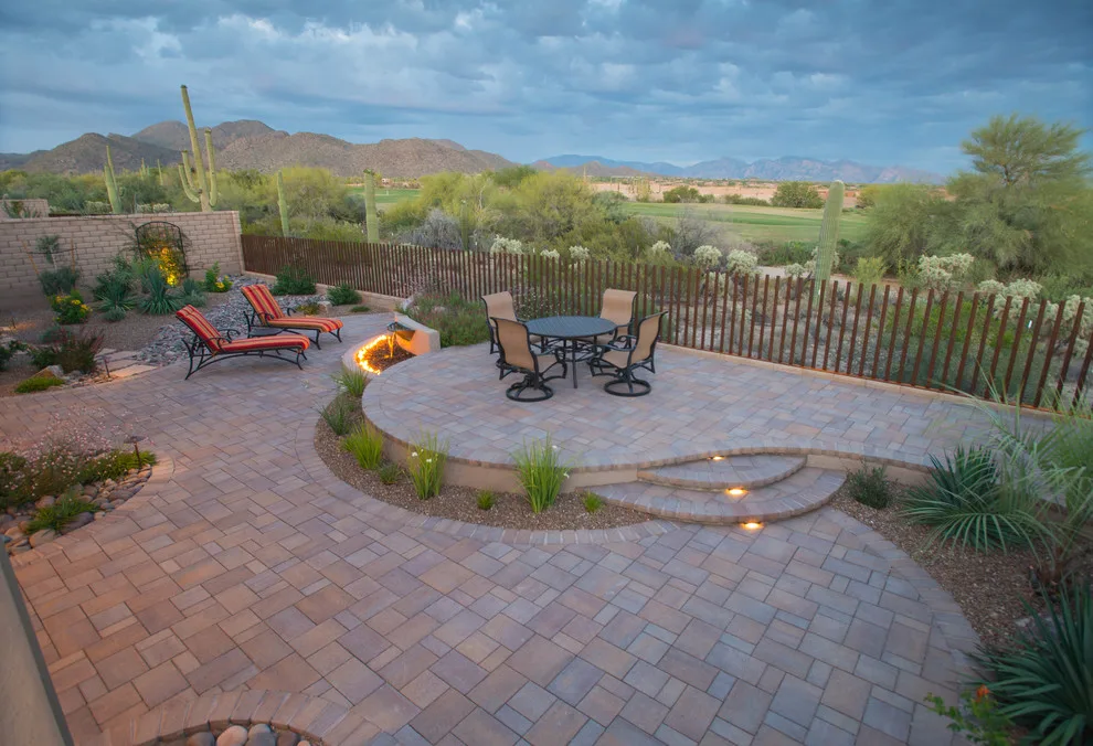 Tucson's Curved Desert by Santa Rita Landscaping, Inc. - Photo 3