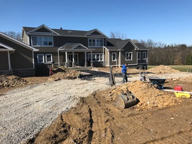 Entrance Landscape, Pathway, and Driveway by Blue Fox Landscape Design Inc - Photo 5