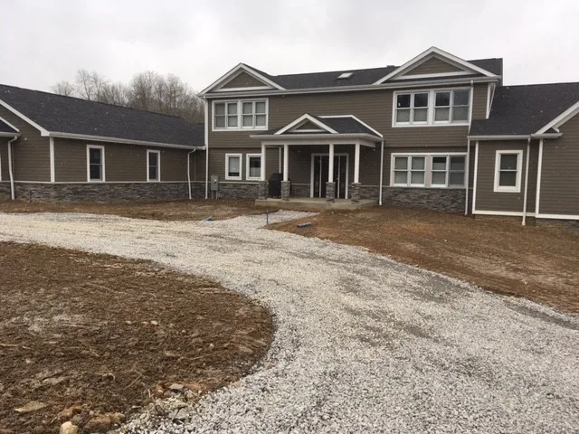 Entrance Landscape, Pathway, and Driveway by Blue Fox Landscape Design Inc - Photo 2