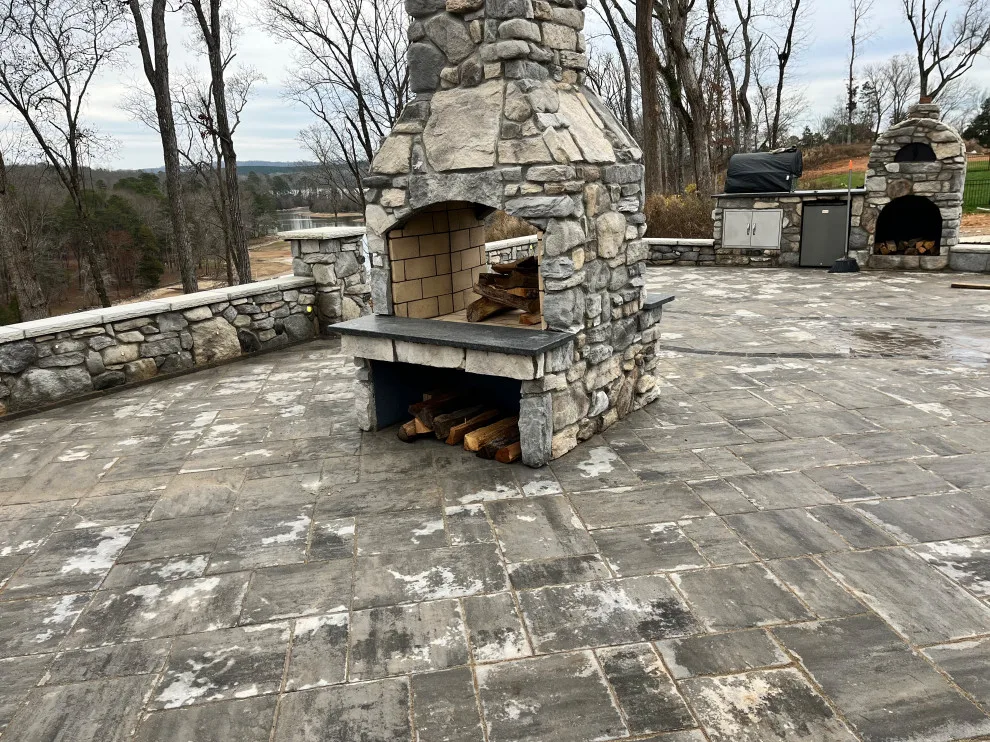 Lakeview Outdoor Kitchen and Patio by Crider Landscaping - Photo 3