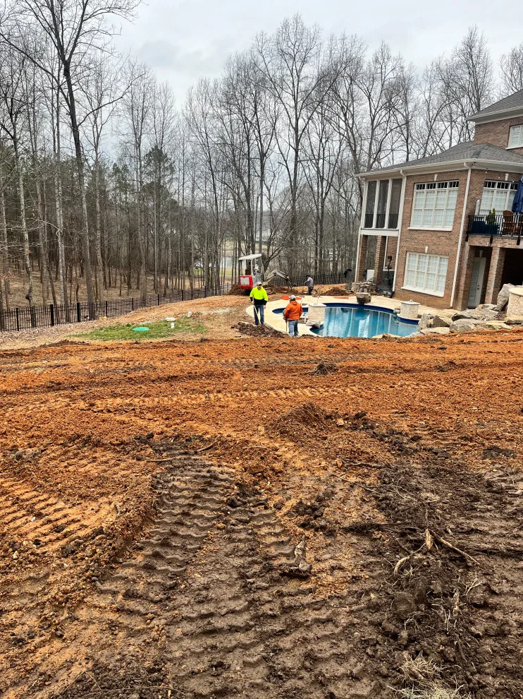 Poolside Landscape Installation by Crider Landscaping - Photo 6