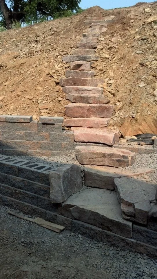 Extensive Retaining Wall and Outdoor Space Renovation by Shaylor's Ponds & Patios - Photo 15